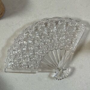 Oriental Asian Glass Fan